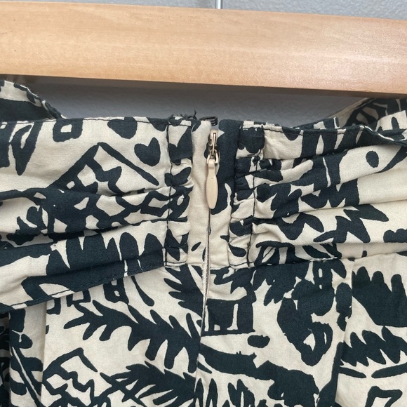 ❤️SOLD Corey Lynn Carter Anthropologie Tropical Vacation Painterly Cotton Skirt - Picture 14 of 15